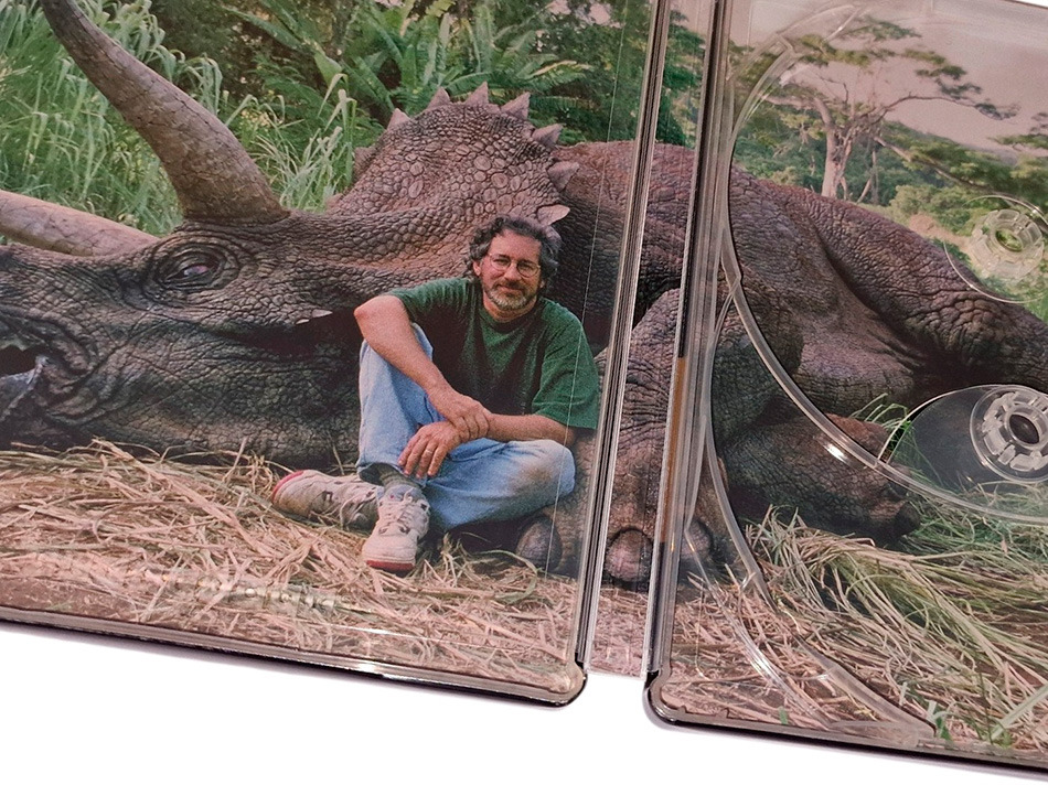 Fotografías del Steelbook de Jurassic Park en UHD 4K y Blu-ray 14