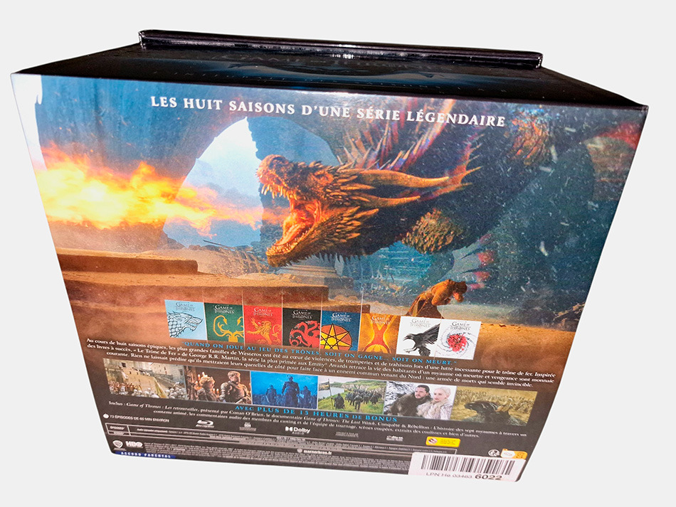 Fotografías de la edición coleccionistas de Juego de Tronos en Blu-ray (Francia) 5