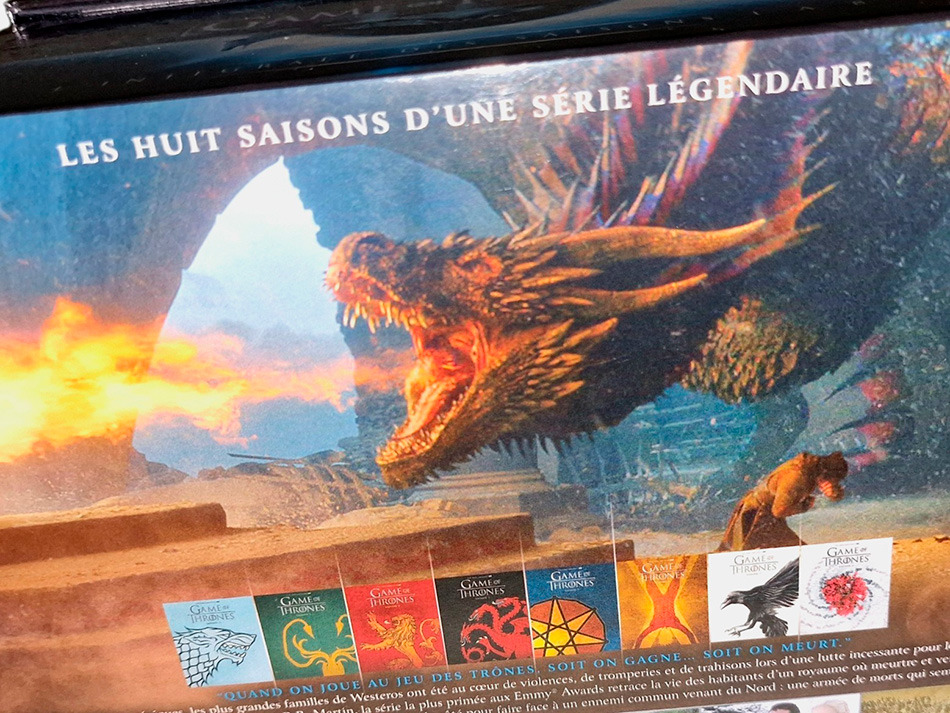 Fotografías de la edición coleccionistas de Juego de Tronos en Blu-ray (Francia) 6
