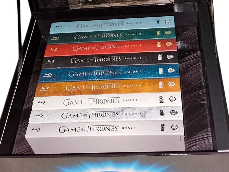 Fotografías de la edición coleccionistas de Juego de Tronos en Blu-ray (Francia) 9