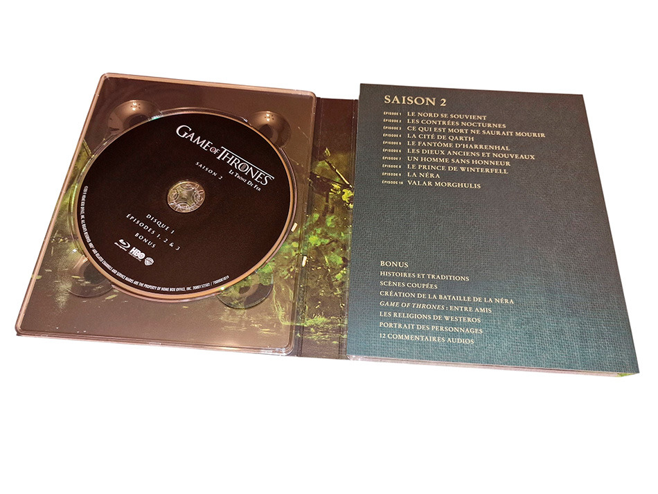Fotografías de la edición coleccionistas de Juego de Tronos en Blu-ray (Francia) 19