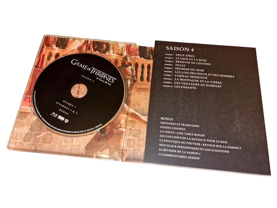 Fotografías de la edición coleccionistas de Juego de Tronos en Blu-ray (Francia) 25