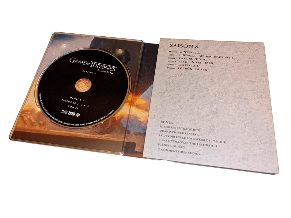 Fotografías de la edición coleccionistas de Juego de Tronos en Blu-ray (Francia) 37