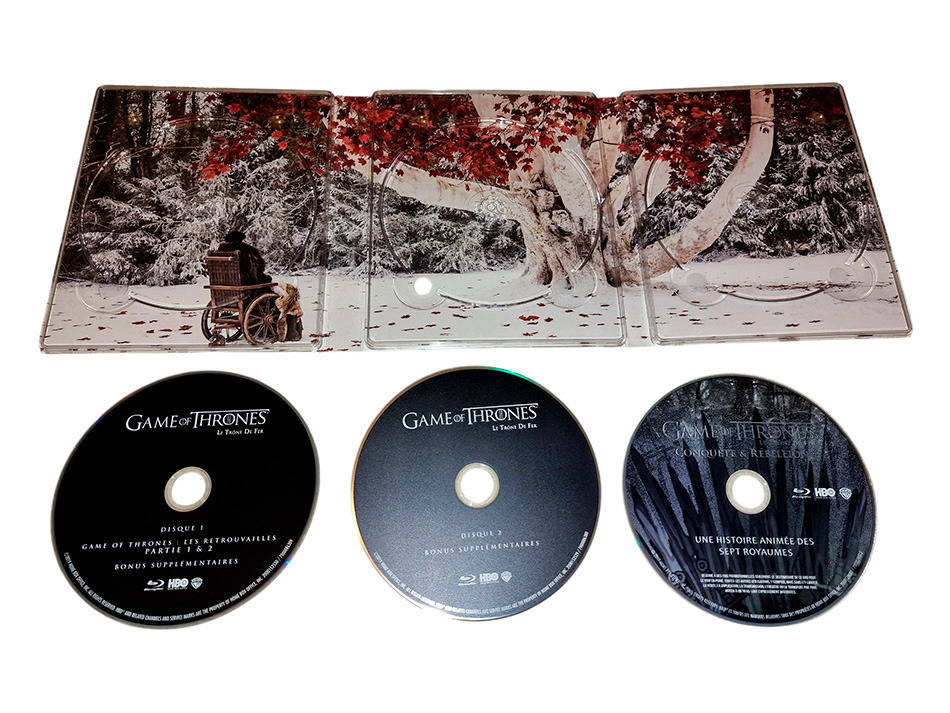 Fotografías de la edición coleccionistas de Juego de Tronos en Blu-ray (Francia) 41