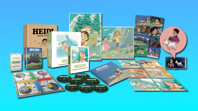 La serie Heidi en Blu-ray, una cita con la nostalgia