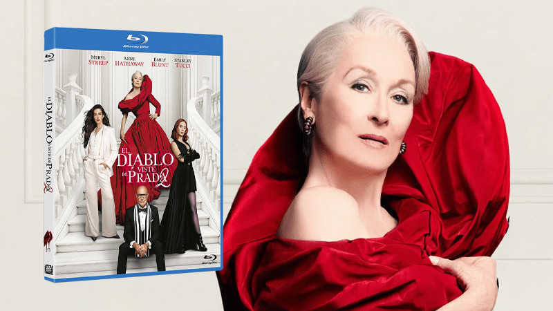 El Diablo Viste de Prada 2 en Blu-ray, vuelve el glamur