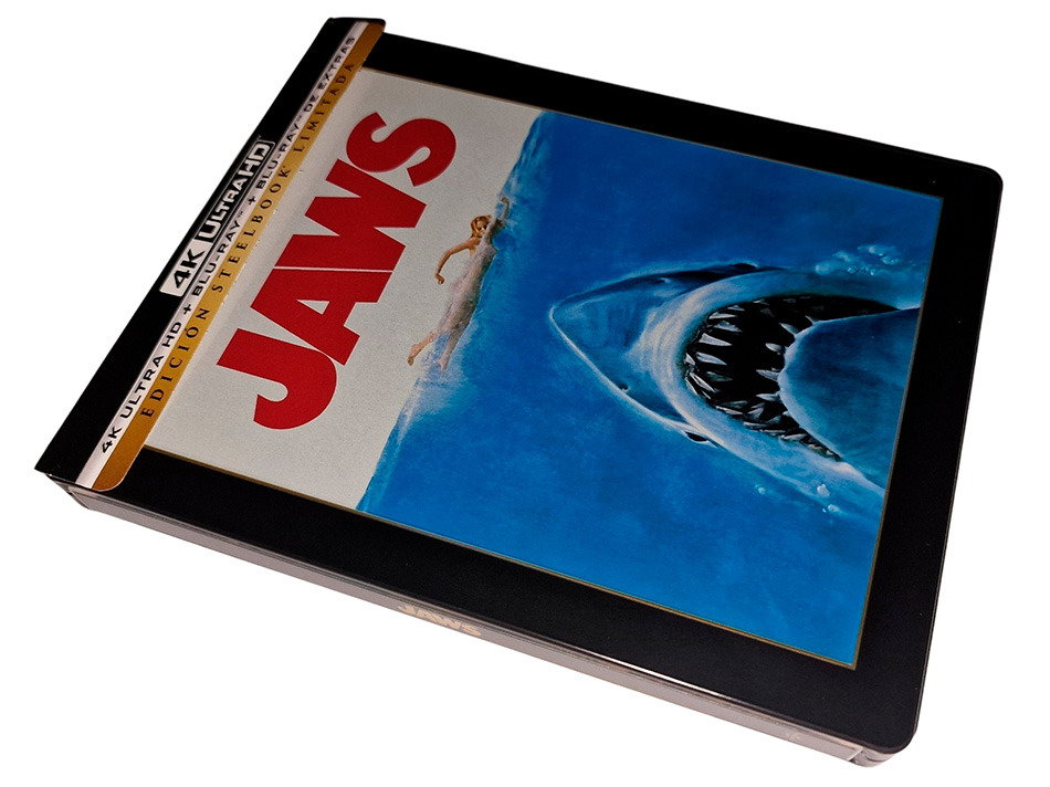 Fotograf&iacute;as del Steelbook de Tibur&oacute;n en UHD 4K y Blu-ray 2