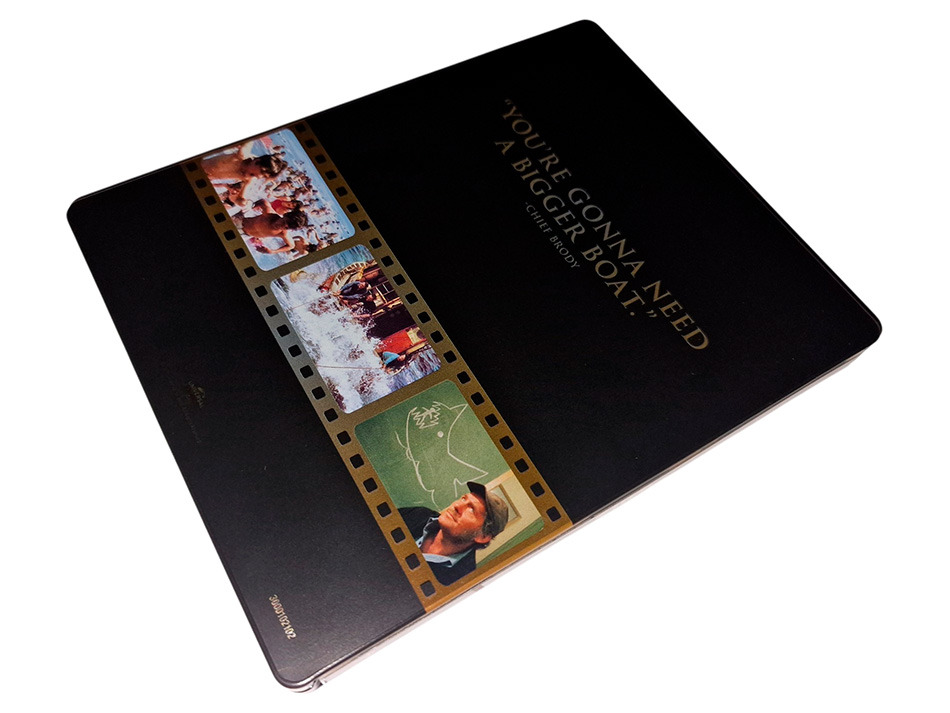 Fotograf&iacute;as del Steelbook de Tibur&oacute;n en UHD 4K y Blu-ray 8