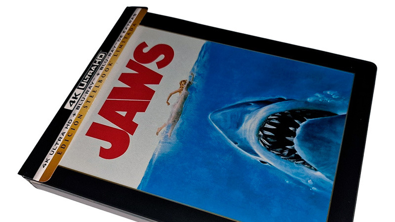 Fotografías del Steelbook de Tiburón en UHD 4K y Blu-ray