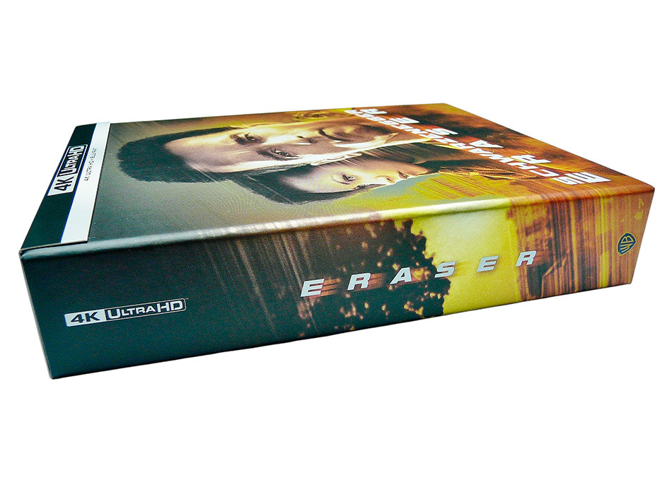 Fotograf&iacute;as de la edici&oacute;n coleccionista de Eraser en UHD 4K y Blu-ray 3
