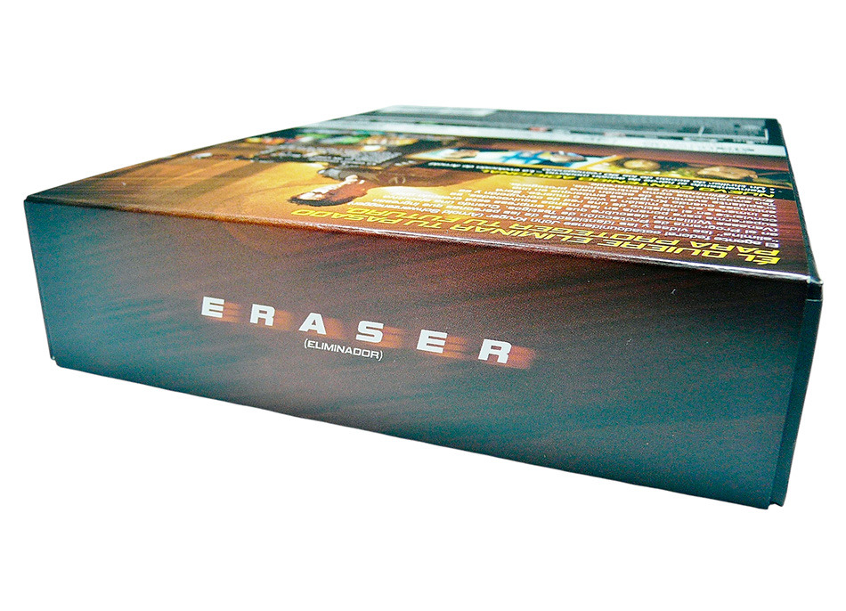 Fotograf&iacute;as de la edici&oacute;n coleccionista de Eraser en UHD 4K y Blu-ray 4