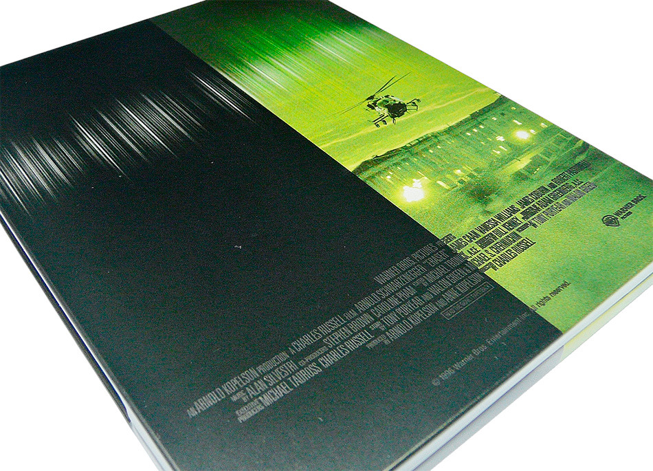 Fotograf&iacute;as de la edici&oacute;n coleccionista de Eraser en UHD 4K y Blu-ray 16