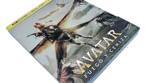 Fotografías del Steelbook de Avatar: Fuego y Ceniza en UHD 4K y Blu-ray