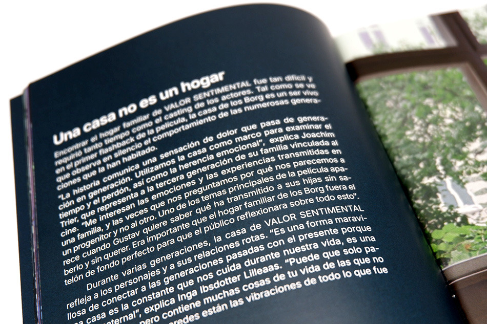 Fotografías del Digipak de Valor Sentimental en Blu-ray 22