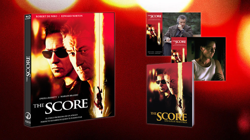 The Score (Un Golpe Maestro) en Blu-ray con libreto y postales