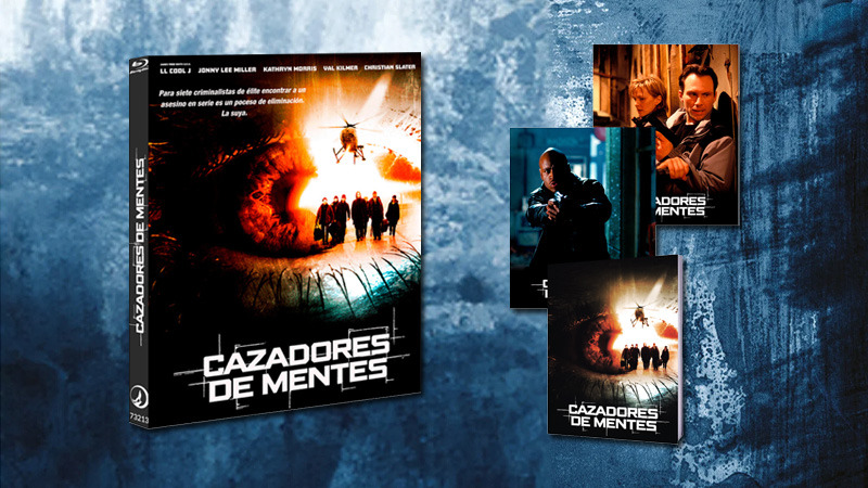 Cazadores de Mentes en Blu-ray con libreto y postales