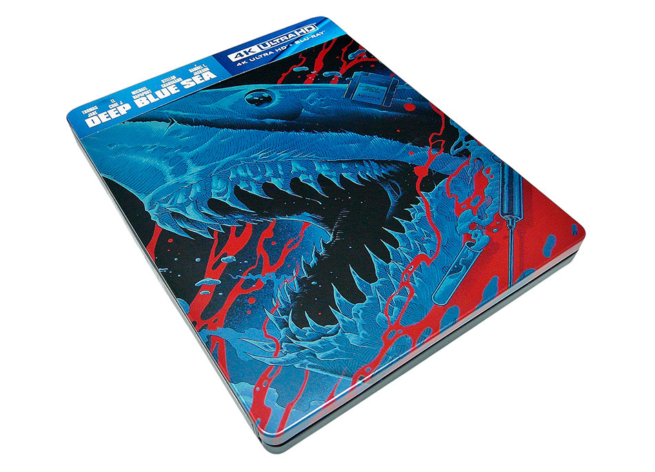 Fotografías del Steelbook de Deep Blue Sea en UHD 4K y Blu-ray 2
