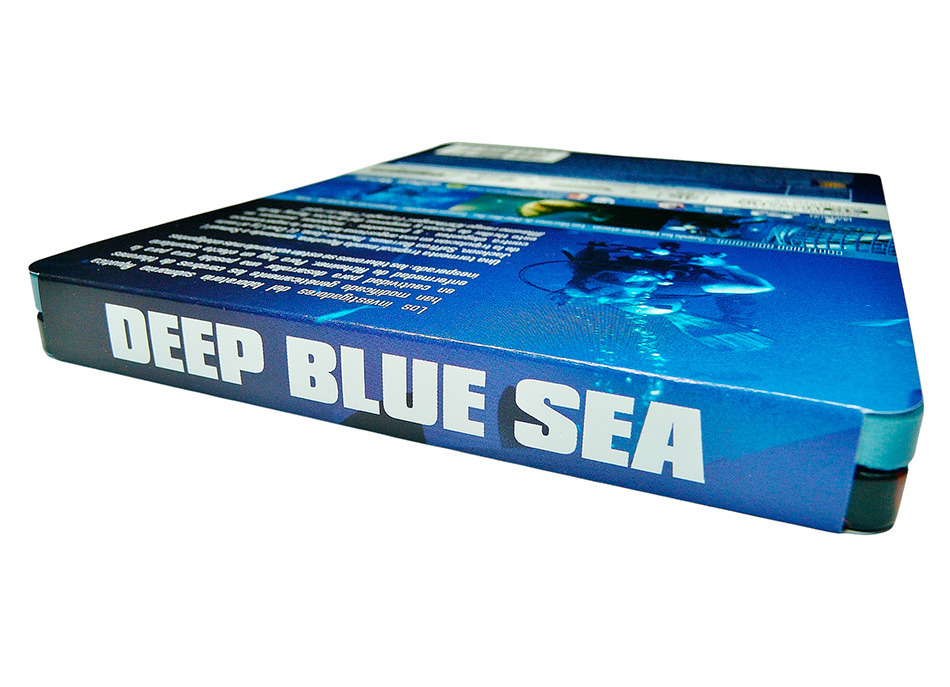 Fotografías del Steelbook de Deep Blue Sea en UHD 4K y Blu-ray 4