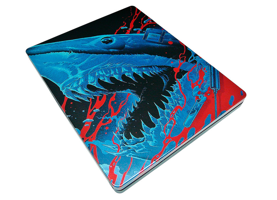 Fotografías del Steelbook de Deep Blue Sea en UHD 4K y Blu-ray 9