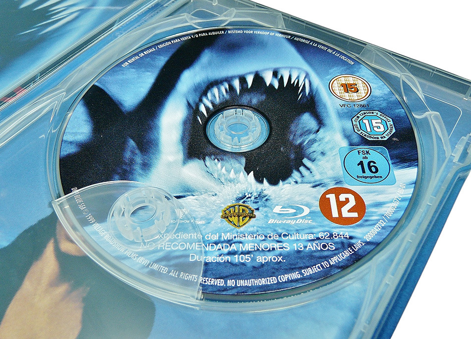 Fotografías del Steelbook de Deep Blue Sea en UHD 4K y Blu-ray 13