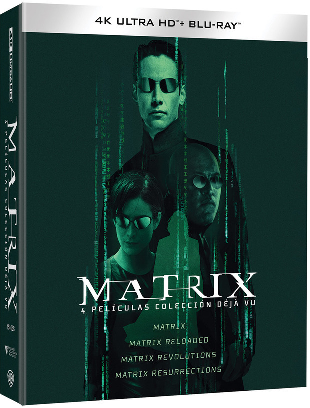 Matrix - 4 Películas Colección Déjà Vu Ultra HD Blu-ray 2