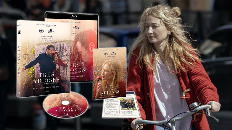 Tres Adioses -de Isabel Coixet- en Blu-ray con funda y postal