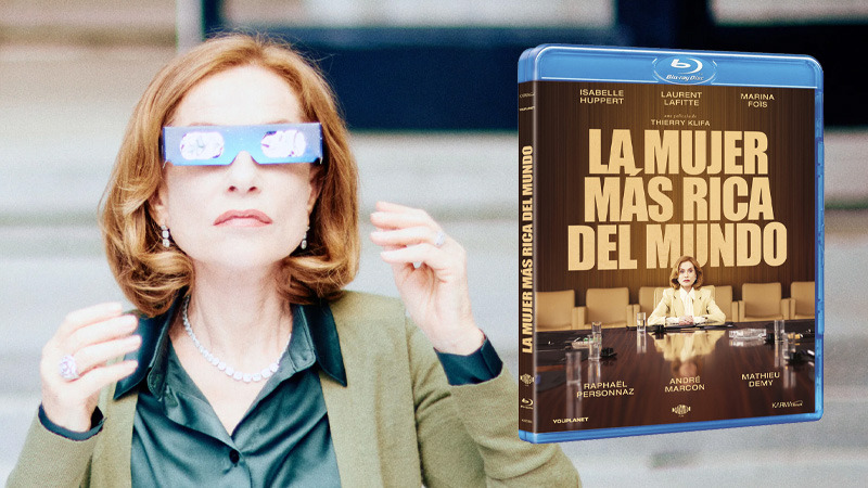 La Mujer más Rica del Mundo -con Isabelle Huppert- en Blu-ray