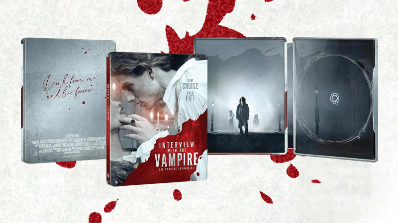 Entrevista con el Vampiro se estrena en UHD 4K con un Steelbook