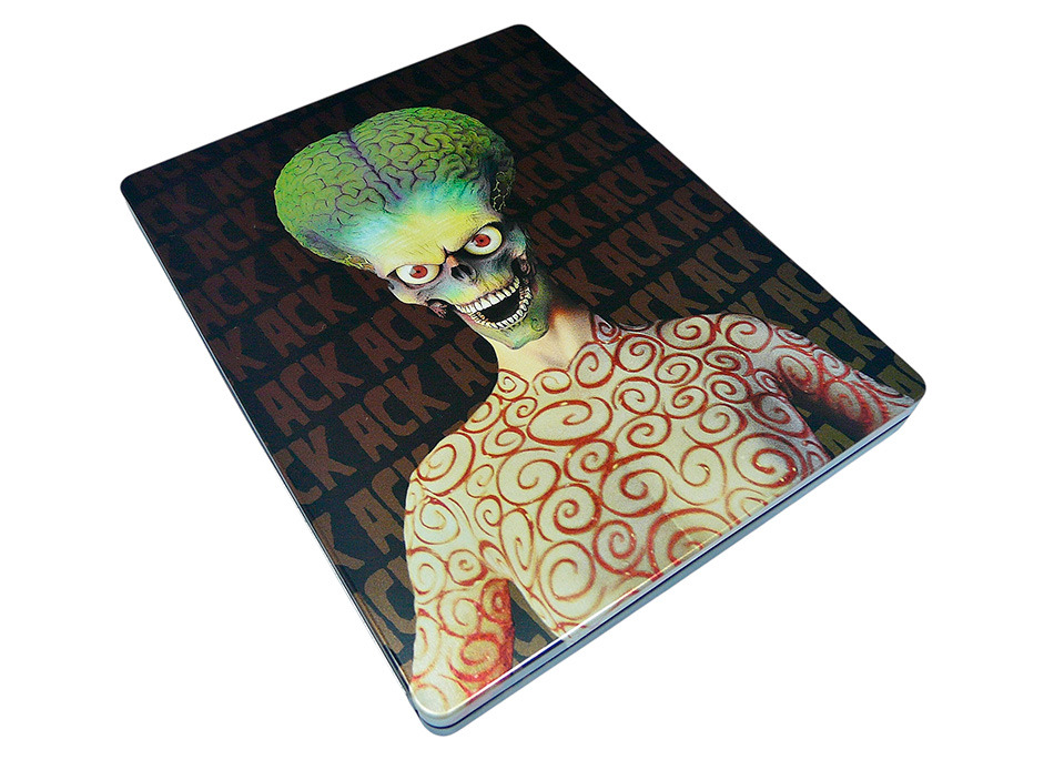 Fotografías de la edición coleccionista de Mars Attacks! en UHD 4K y Blu-ray 11