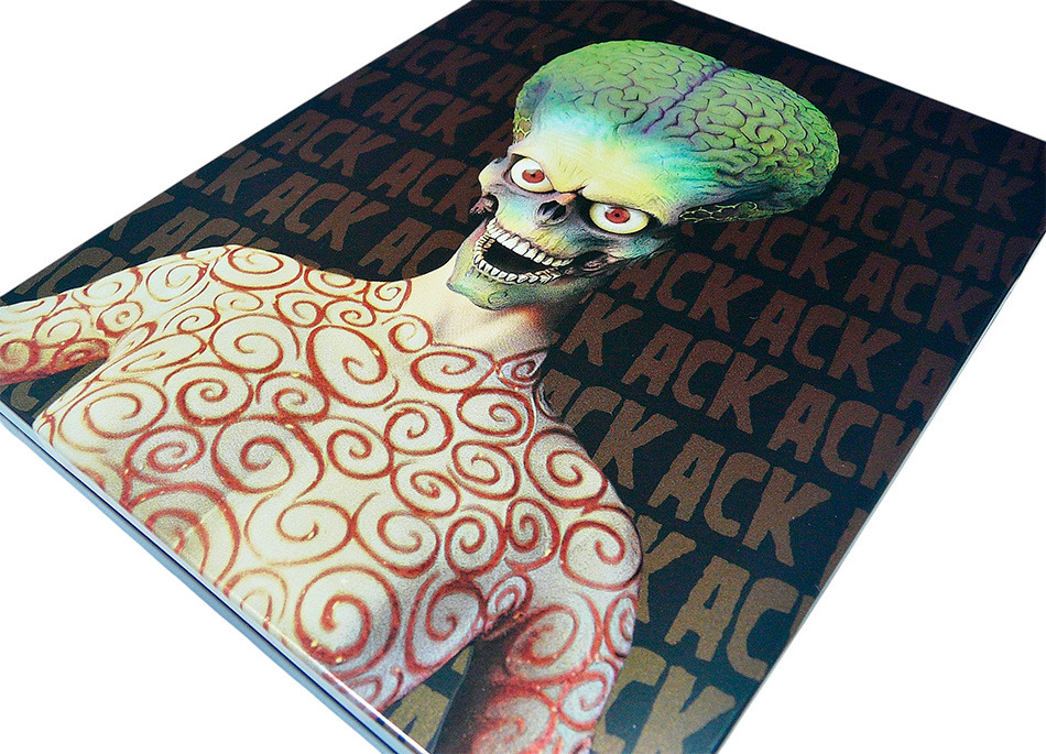 Fotografías de la edición coleccionista de Mars Attacks! en UHD 4K y Blu-ray 12