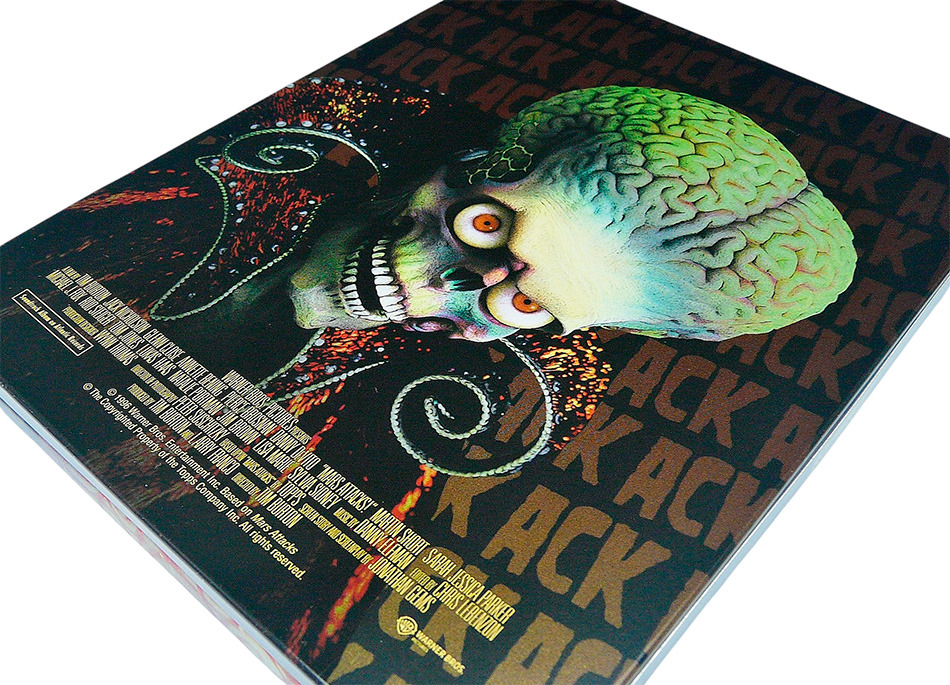 Fotografías de la edición coleccionista de Mars Attacks! en UHD 4K y Blu-ray 14