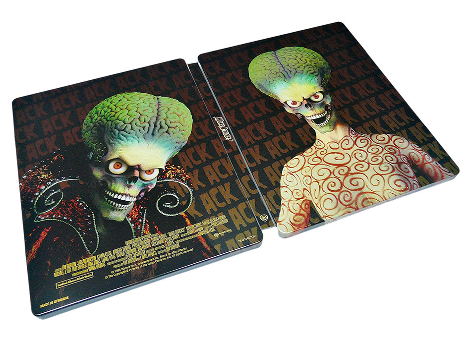 Fotografías de la edición coleccionista de Mars Attacks! en UHD 4K y Blu-ray 15