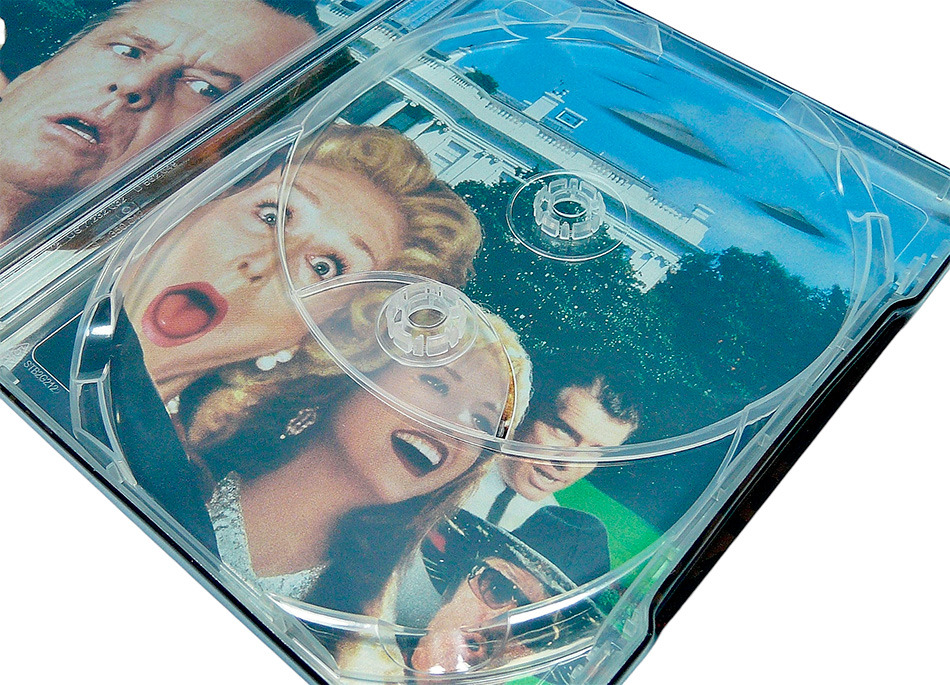 Fotografías de la edición coleccionista de Mars Attacks! en UHD 4K y Blu-ray 18
