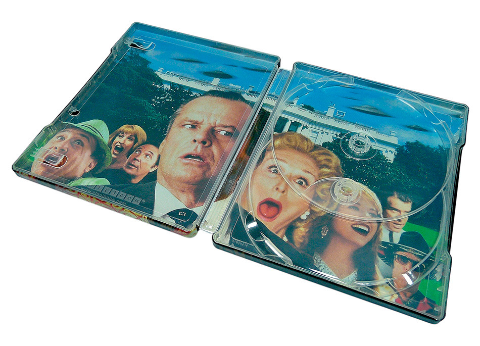 Fotografías de la edición coleccionista de Mars Attacks! en UHD 4K y Blu-ray 20