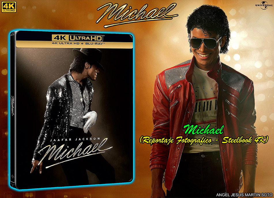 Fotografías del Steelbook de Michael en UHD 4K y Blu-ray 1