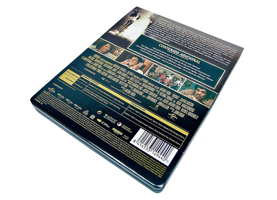Fotografías del Steelbook de Michael en UHD 4K y Blu-ray 5