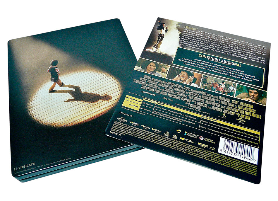 Fotografías del Steelbook de Michael en UHD 4K y Blu-ray 6