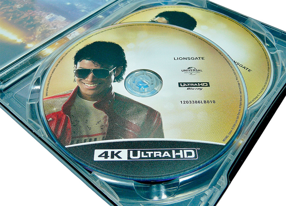 Fotografías del Steelbook de Michael en UHD 4K y Blu-ray 12