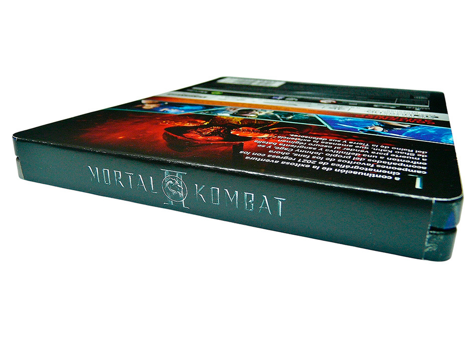 Fotografías del Steelbook de Mortal Kombat II en UHD 4K y Blu-ray 4