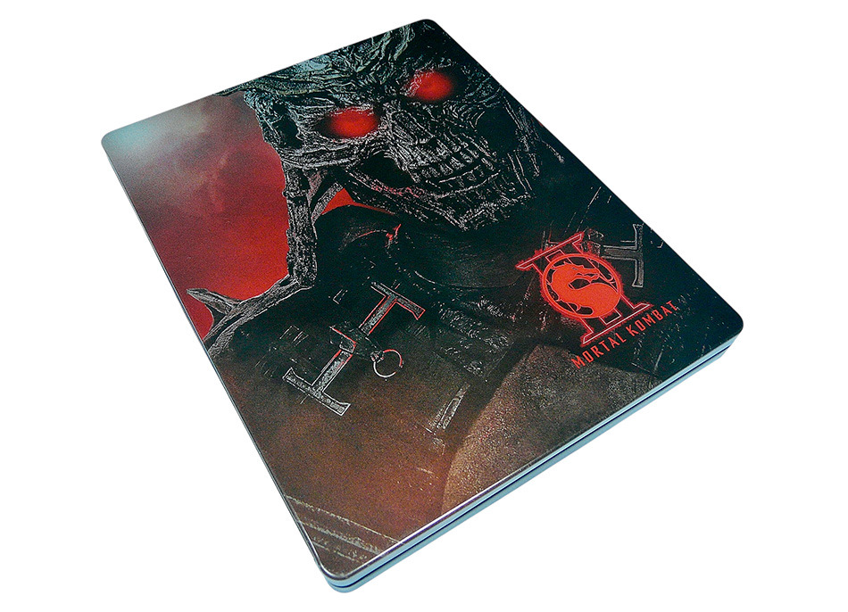 Fotografías del Steelbook de Mortal Kombat II en UHD 4K y Blu-ray 9