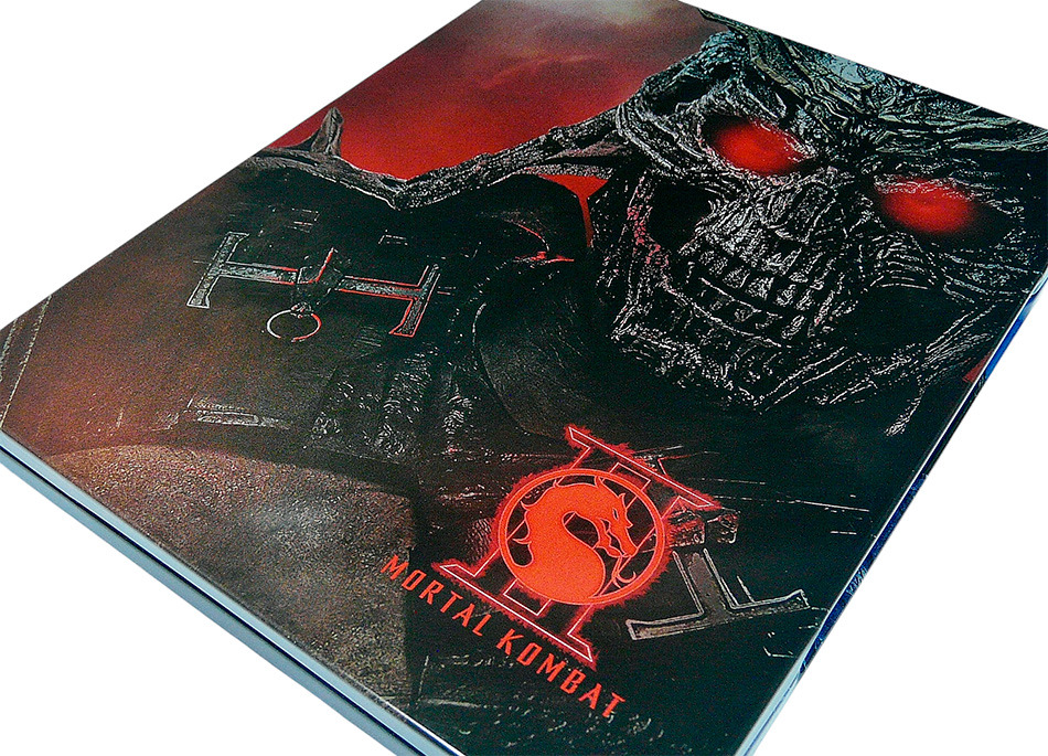 Fotografías del Steelbook de Mortal Kombat II en UHD 4K y Blu-ray 10