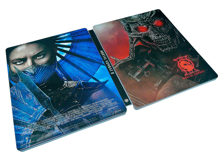 Fotografías del Steelbook de Mortal Kombat II en UHD 4K y Blu-ray 11