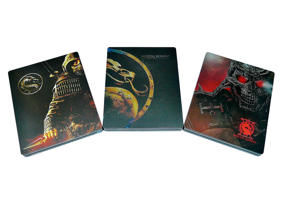 Fotografías del Steelbook de Mortal Kombat II en UHD 4K y Blu-ray 18