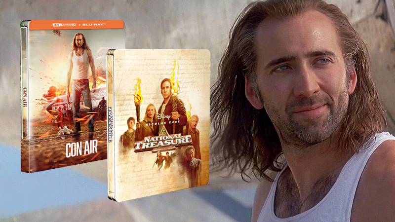 Con Air y La Búsqueda -con Nicolas Cage- anunciadas en UHD 4K