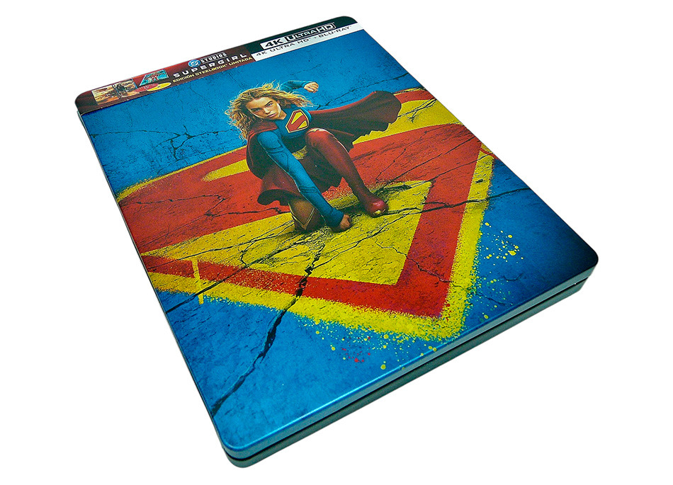 Fotografías del Steelbook de Supergirl en UHD 4K y Blu-ray 2