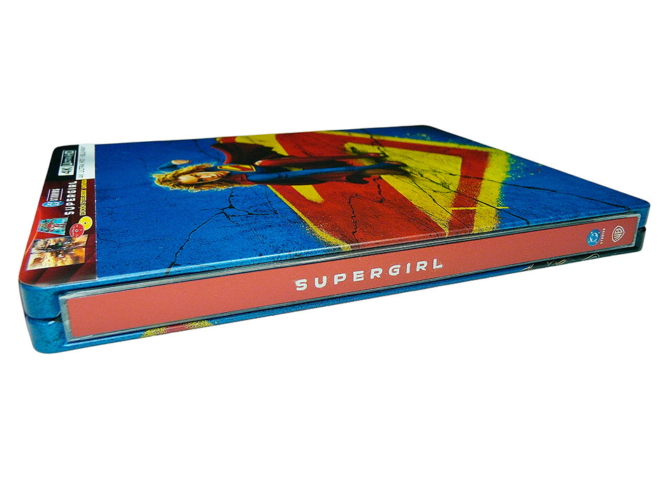 Fotografías del Steelbook de Supergirl en UHD 4K y Blu-ray 3