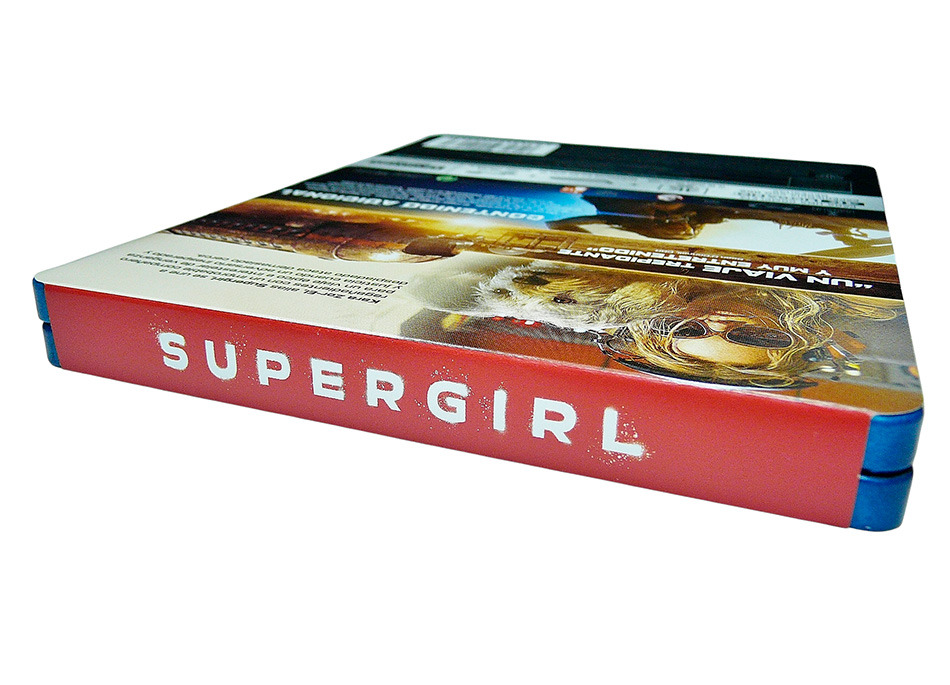 Fotografías del Steelbook de Supergirl en UHD 4K y Blu-ray 4