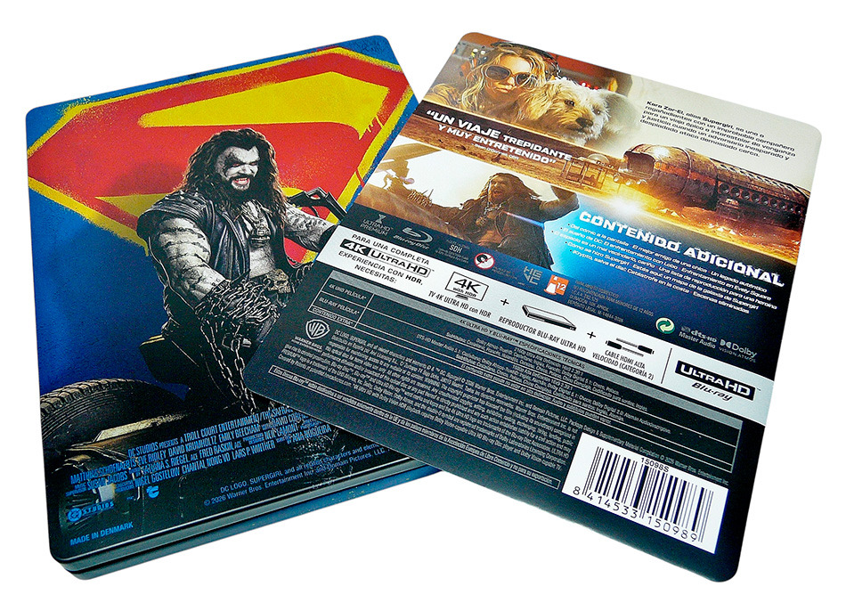 Fotografías del Steelbook de Supergirl en UHD 4K y Blu-ray 6