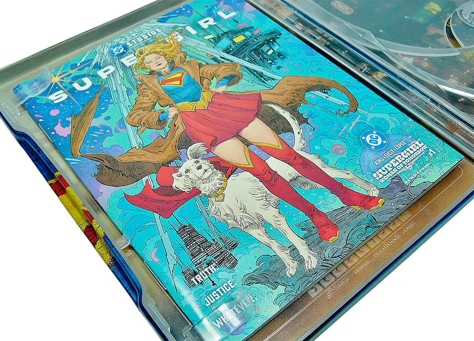 Fotografías del Steelbook de Supergirl en UHD 4K y Blu-ray 15