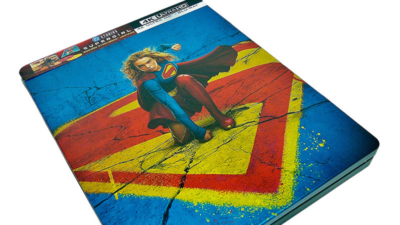 Fotografías del Steelbook de Supergirl en UHD 4K y Blu-ray